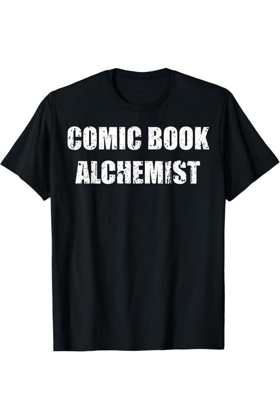 Premium Comfort - Comic Book Alchemist Humor for Fans and Collectors T-Shirt
