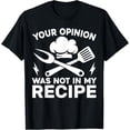 thumbnail image 1 of Premium Comfort - Cooking Culinary Chef Kitchen Humor T-Shirt, 1 of 4