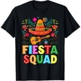 thumbnail image 1 of Premium Comfort - Fiesta Squad Cinco De Mayo Let's Fiesta Mexican Men Women T-Shirt, 1 of 4