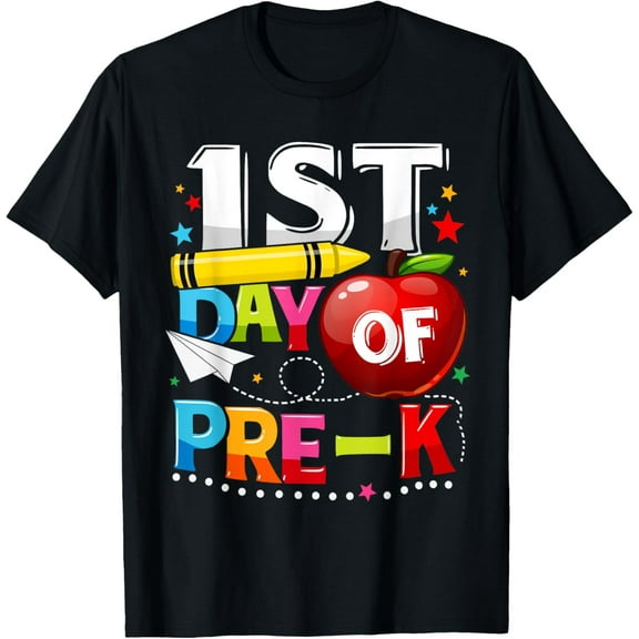 Premium Comfort - First day of Pre-K Teacher Boys Girls Funny Back To School T-Shirt