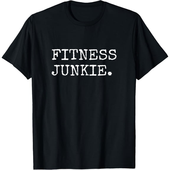 Premium Comfort - Fitness Junkie Fitness Gifts For Men Instructor Trainers T-Shirt