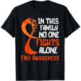 thumbnail image 1 of Premium Comfort - Functional Neurological Disorder Awareness FND Ribbon Family T-Shirt, 1 of 4