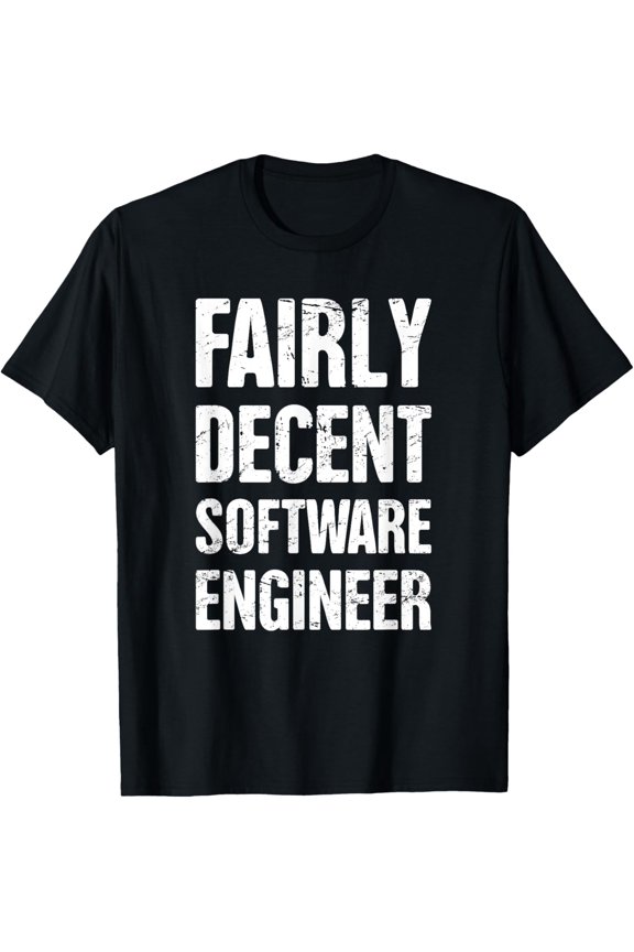 Premium Comfort - Funny Distressed Software Engineer T-Shirt T-Shirt