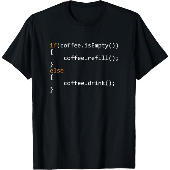 Premium Comfort - Funny Programmer Coffee Gift For Coders T-Shirt