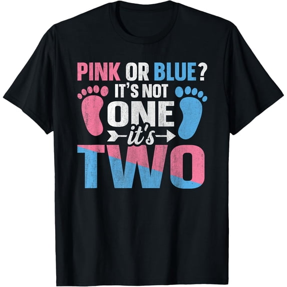 Premium Comfort - Gender Reveal Twins Quote for a Gender Reveal Mom or Dad T-Shirt