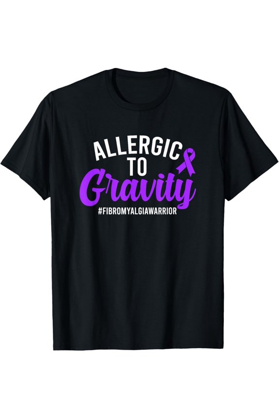 Premium Comfort - Gravity Fibromyalgia Warrior Fibromyalgia Awareness T-Shirt