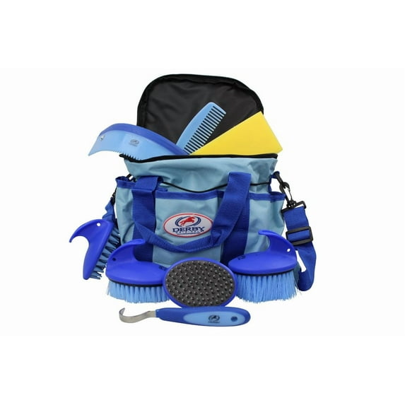 Premium Comfort Horse Grooming Kit 9 Items by Derby Originals