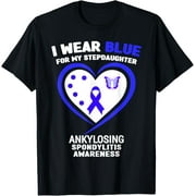 CHUTIAN Premium Comfort - I Wear Blue for My Stepdaughter Ankylosing Spondylitis T-Shirt