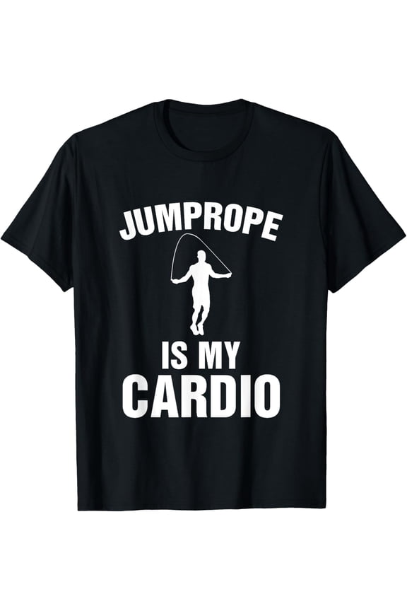 Premium Comfort - Jump Rope Is My Cardio Tightrope Walking Walker Jump Roping T-Shirt