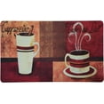 Premium Comfort Kitchen Mats (2Pack) (Cafe Moderno Dahlia)*