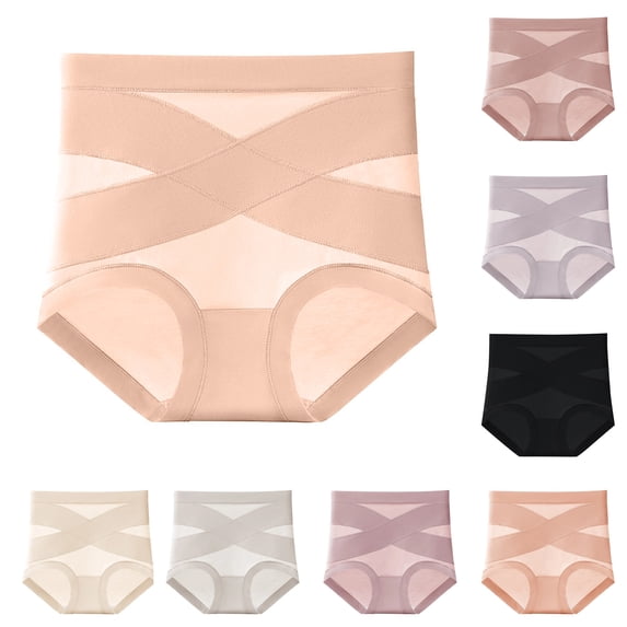 Premium Comfort Leakproof Shaping Undies, High Waist Tummy Control Underwear for Women Complexion 4XL
