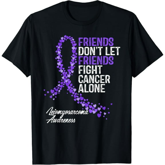 Premium Comfort - Leiomyosarcoma Cancer Awareness Friends Fighter Support T-Shirt