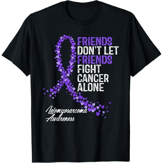 Premium Comfort - Leiomyosarcoma Cancer Awareness Friends Fighter Support T-Shirt