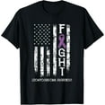 thumbnail image 1 of Premium Comfort - Leiomyosarcoma Warrior US Flag T-Shirt, 1 of 4