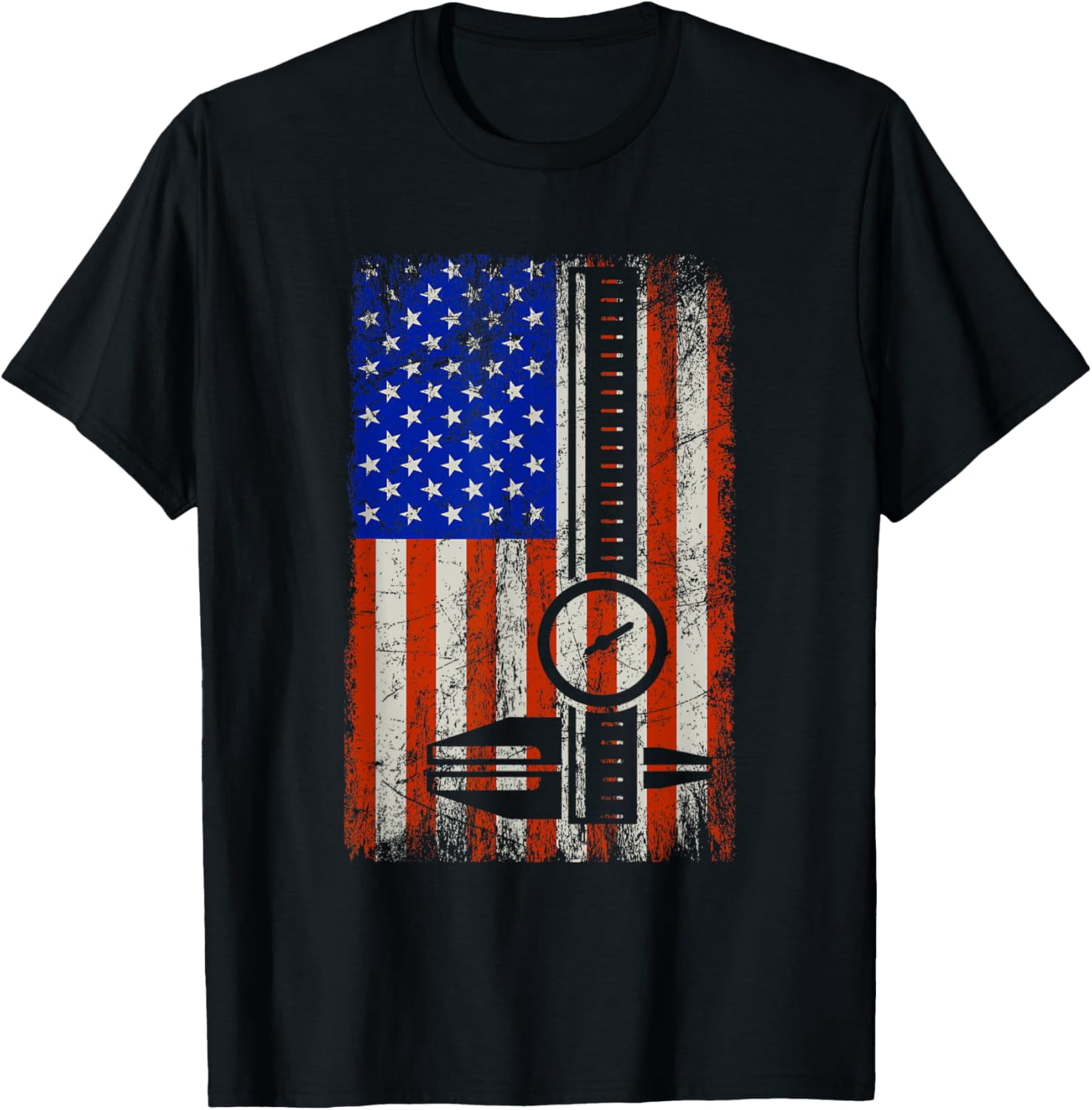 Premium Comfort - Patriotic Machinist American Flag Tools CNC Machine ...