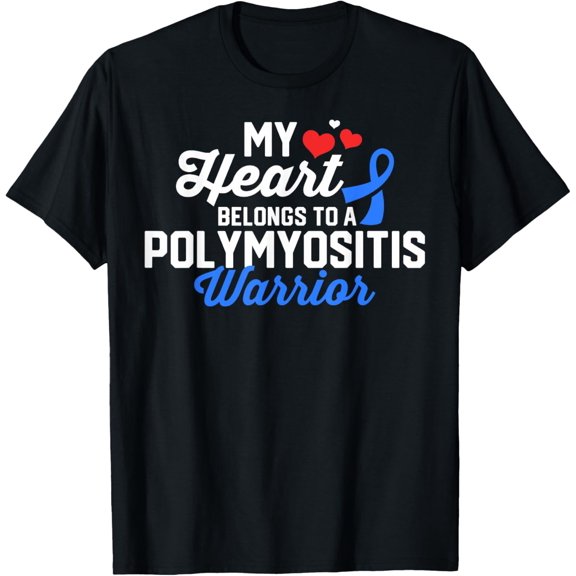 Premium Comfort - Polymyositis Warrior Survivor Support Awareness Recovery T-Shirt