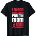 thumbnail image 1 of men and women can wear， Present For Mom | Brain Aneurysm Awareness T-Shirt, 1 of 4