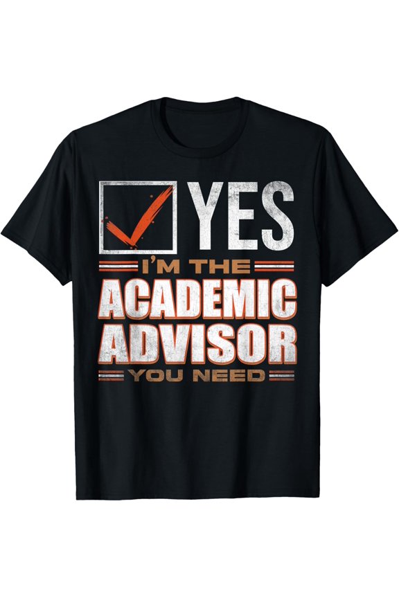Premium Comfort - Retro Profession I'm The Academic Advisor T-Shirt
