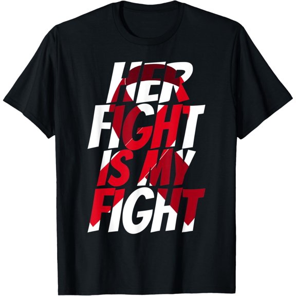 Premium Comfort - SCD Anemia Burgundy Ribbon For Her Sickle Cell Anemia T-Shirt