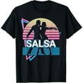 thumbnail image 1 of Premium Comfort - Salsa Dancing Salsa Dancer Retro T-Shirt, 1 of 4
