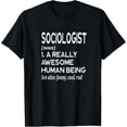 thumbnail image 1 of Premium Comfort - Sociologist Definition Funny Sociology Professor College T-Shirt, 1 of 4