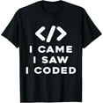 thumbnail image 1 of Premium Comfort - Software Architect Code Meme Quote T-Shirt, 1 of 4