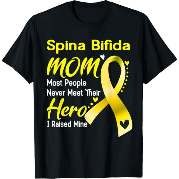 men and women can wear， Spina Bifida Mom I Raised Mine T-Shirt