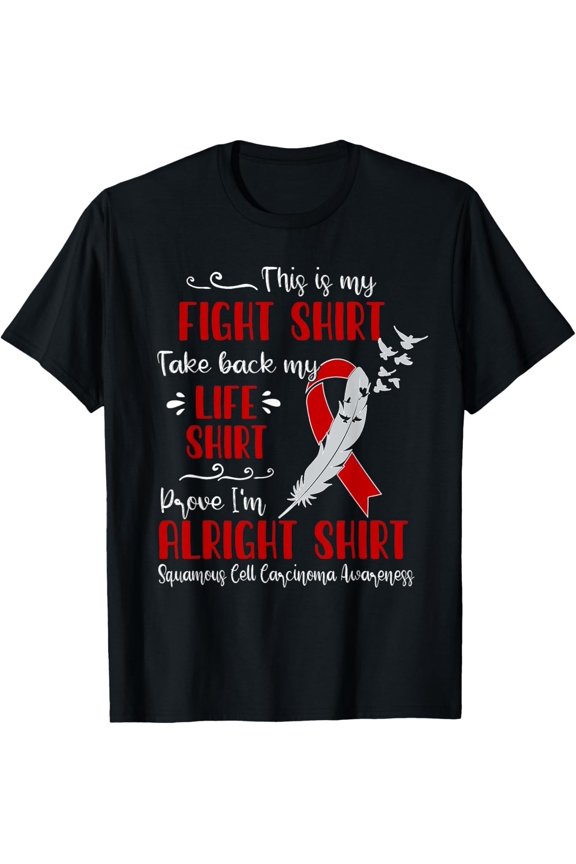 Premium Comfort - Squamous Cell Carcinoma Awareness My Fight T-Shirt