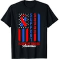 thumbnail image 1 of Premium Comfort - Support Awareness Squad I Pulmonary Embolism & Fibrosis T-Shirt, 1 of 4