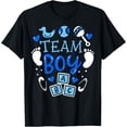 thumbnail image 1 of Premium Comfort - Team Boy Gender Reveal Party Pink Blue Baby Announcement T-Shirt, 1 of 4