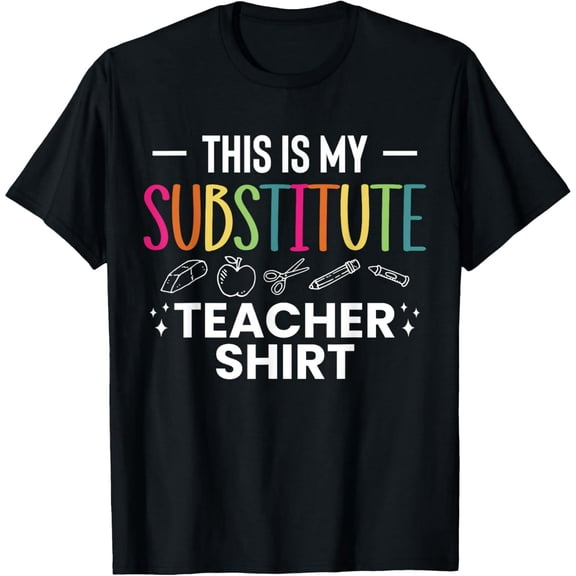 Premium Comfort - This Is My Substitute SUB Teacher Shirt T-Shirt