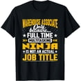 thumbnail image 1 of Premium Comfort - Warehouse Associate Job Title - Funny Warehouse Assistant T-Shirt, 1 of 4