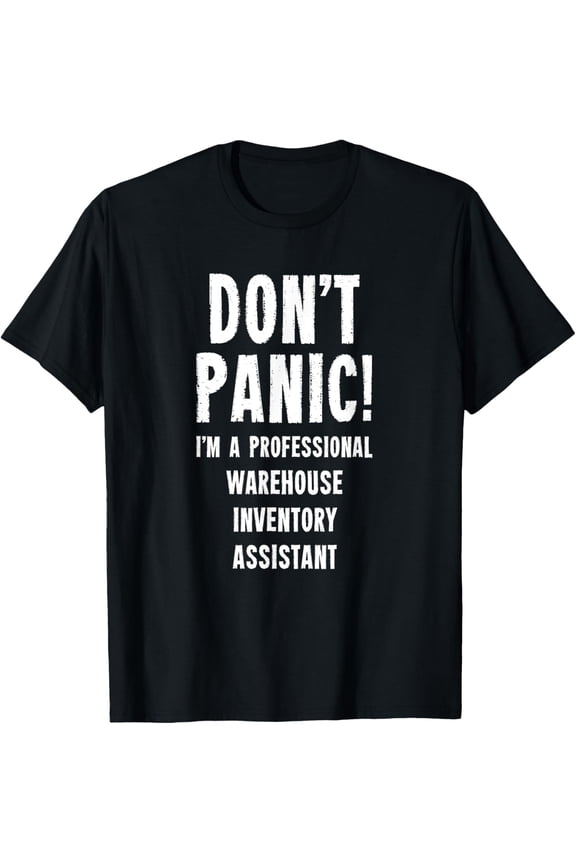 men and women can wear， Warehouse Inventory Assistant T-Shirt