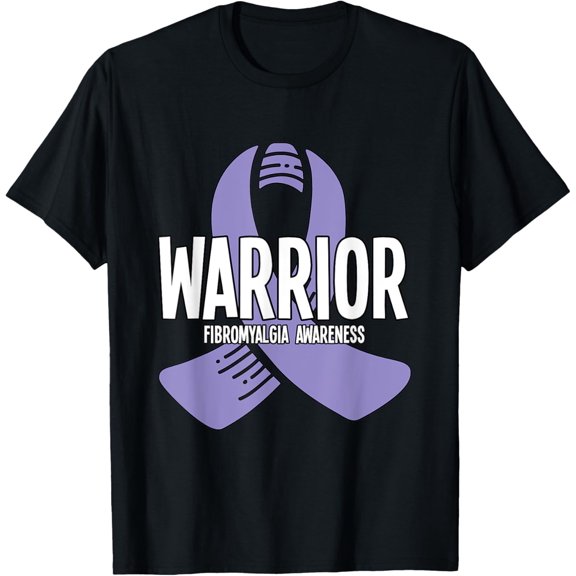Premium Comfort - Warrior Fibromyalgia Awareness T-Shirt