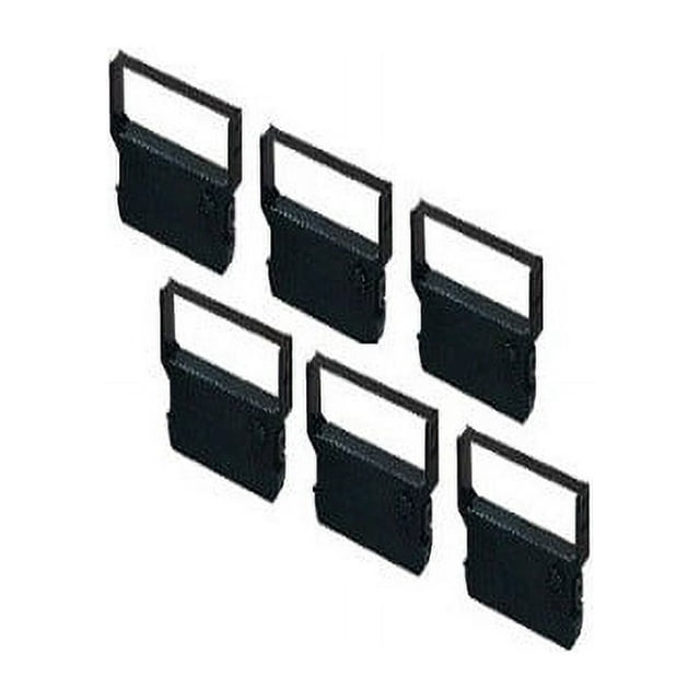 Premium Compatible Ribbon Replacement for Citizen DP300 / 600, (IR61) Black - 6-pack