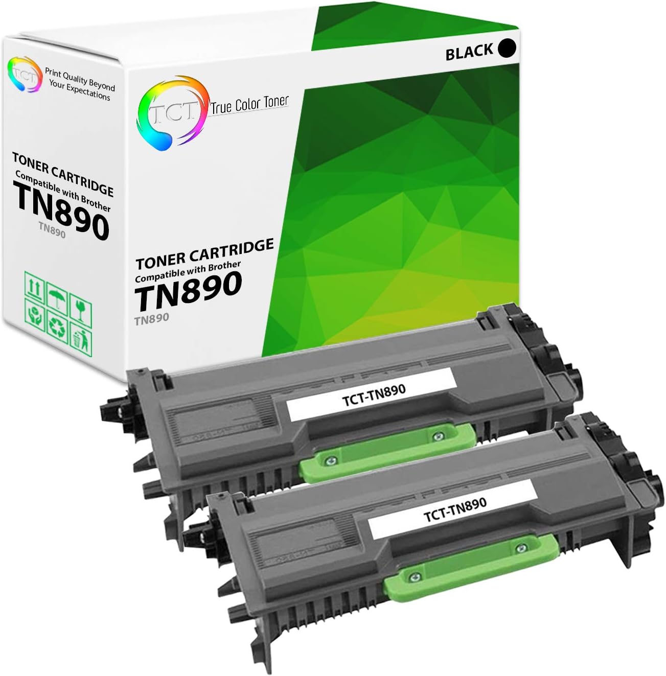Cartouche De Toner TN3520 Compatible Brother HL-L6400DW, L6250DW, Etc. – Noir, Rendement Jusqu'à 20 000 Pages