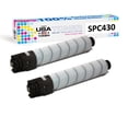thumbnail image 1 of Premium Compatible Toner for Ricoh SP C430dn, SP C431dn, SP C440dn, SP C440, SPC430A black 2pk, 1 of 7
