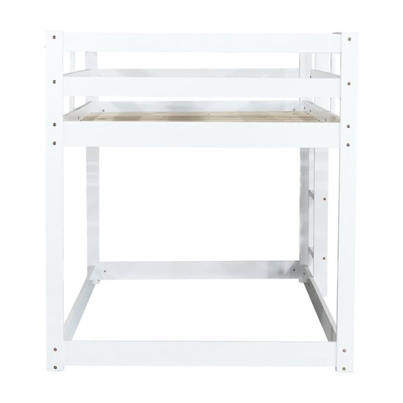 Premium Composite Wood Construction | Space Under Loft for Toy and Book Storage | Provides a Neat and Flexible Bedroom Setup