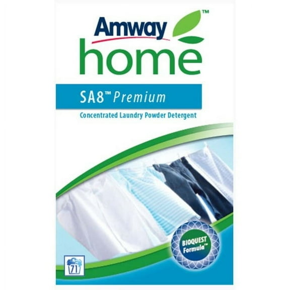 Amway SA8 Concentrated Laundry Powder Detergent, 3 KG, 133 Loads