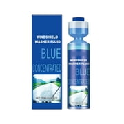 Premium Concentrated Windshield Washer Fluid 250ml Bottle for Streak-Free Clarity, All-Weather Performance