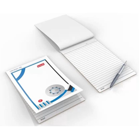 Premium Conference Pad Set - Ruled Writing Notepads (13.5 Cm X 21.14 Cm) Pack Of 30 Pads