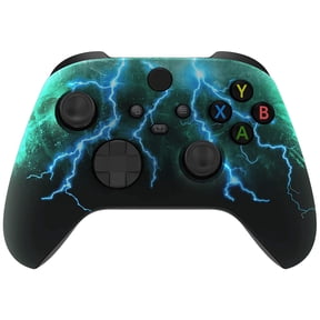 Premium Controllerz Custom Controller - For Xbox Series / One S Soft Touch Custom Wireless Controller - Soft Shell For Comfort Grip X (Lightning)
