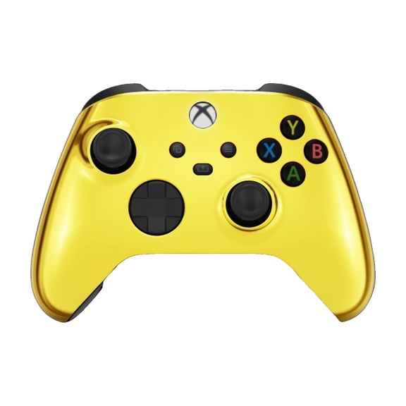 Premium Controllerz Modded Rapid Fire Controller for Xbox Series X|S & Xbox One - Gold - Soft Touch, Rapid Fire Modes