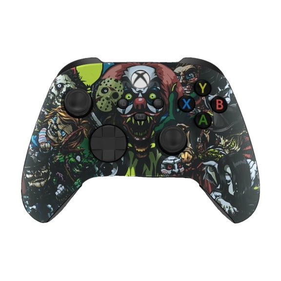 Premium Controllerz Modded Rapid Fire Controller for Xbox Series X|S & Xbox One - Scary Party - Soft Touch, Rapid Fire Modes