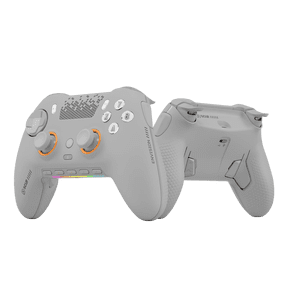 Restored Premium Corsair SCUF ENVISION PRO Wireless Gaming Controller for PC - Steel Gray