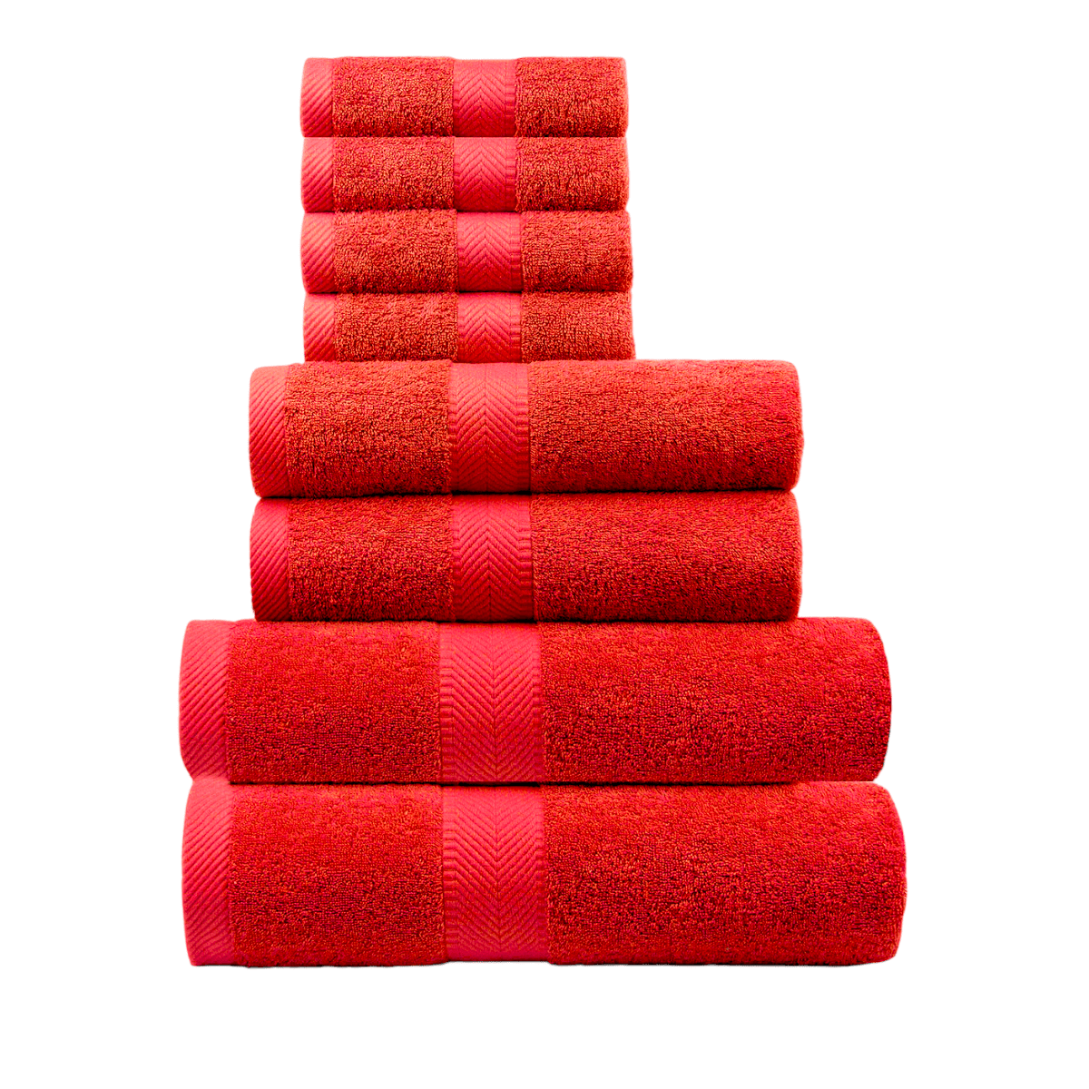 Premium Cotton Bath, Hand and Washcloth Towel Set Plush Touch Quick Dry Hand And Kitchen Eco