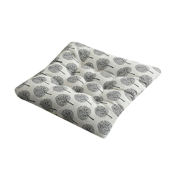 Premium Cotton Chair Cushion with Tree Pattern Soft, Comfortable, and Durable Seat Pad for Home and Office Use