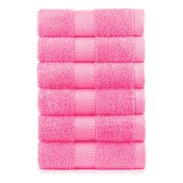 Sourcingmap Pack Of 6 Cotton Dish Cloths Waffle Weave, Water Absorbent Kitchen Small Dish Towel Set