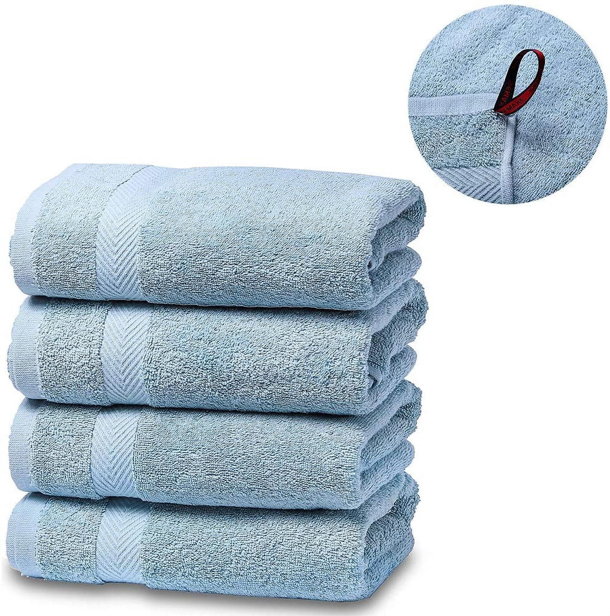 Premium Cotton Hand Towels for Bathroom, 16”x 27”, Luxury Hotel & Spa ...