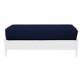 thumbnail image 1 of Premium Cotton/Polyester Futon Cover by Prestige Furnishings - Solid Collection - Solid Navy - Twin Ottoman Size (39" x 21"), 1 of 6